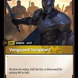 Vanguard Sergeant - Master