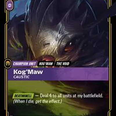 Kog'Maw - Caustic imagen principal