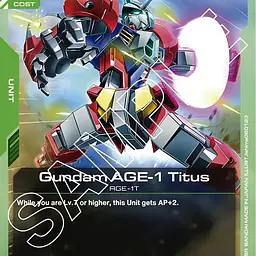 Gundam AGE-1 Titus - Master