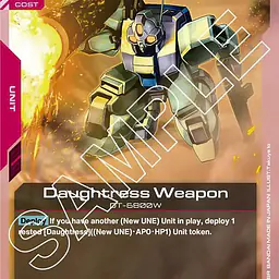 Daughtress Weapon - Master