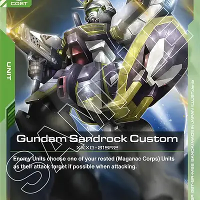 Gundam Sandrock Custom imagen principal