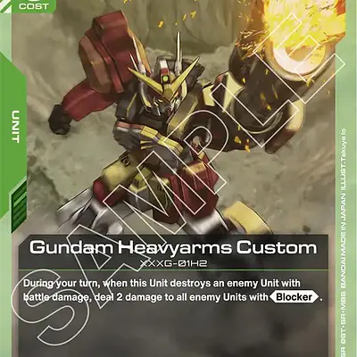 Gundam Heavyarms Custom imagen principal