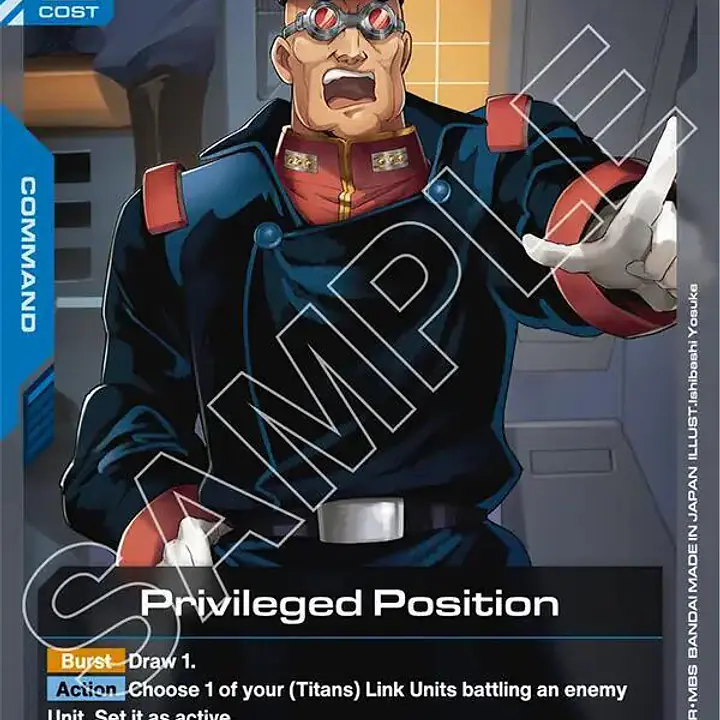 Privileged Position - Master