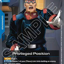 Privileged Position - Master