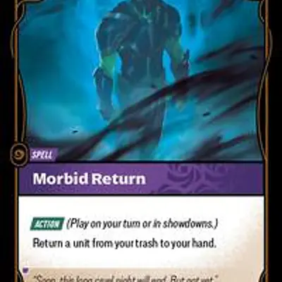 Morbid Return imagen principal