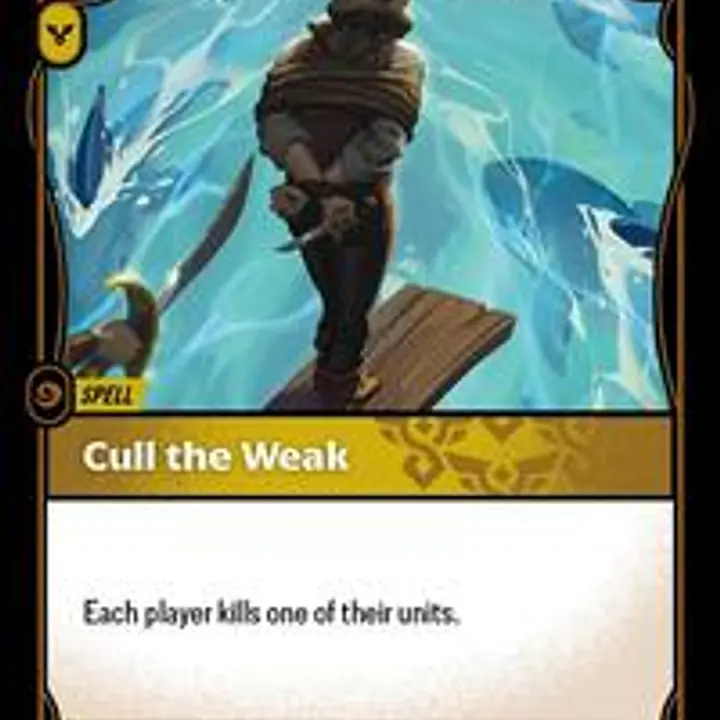 Cull the Weak - Master