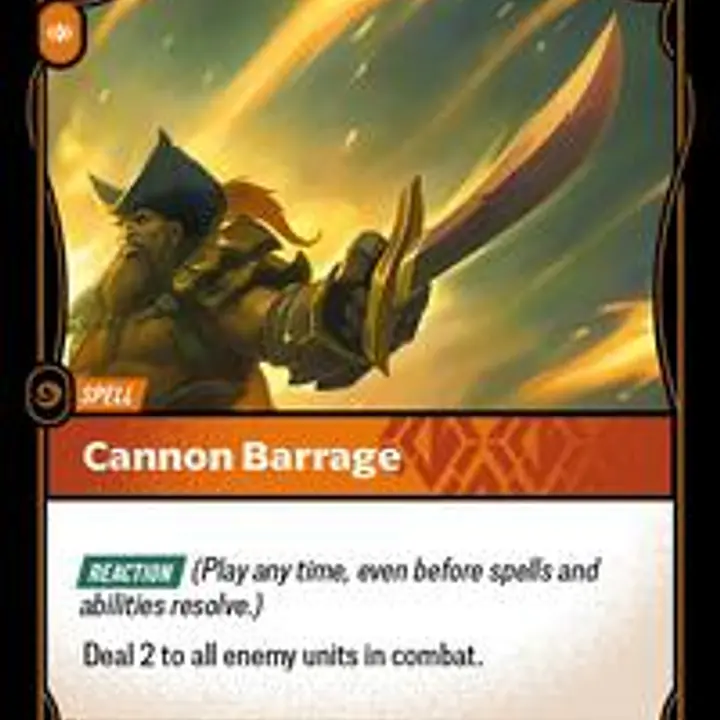 Cannon Barrage - Master