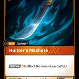 Hunter's Machete - Master