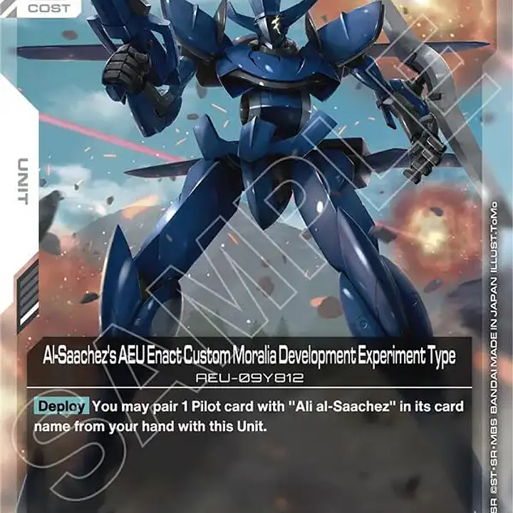 Al-Saachez's AEU Enact Custom Moralia Development Experiment Type - Master