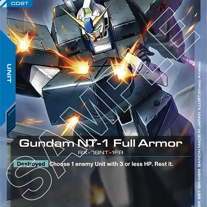 Gundam NT-1 Full Armor - Master
