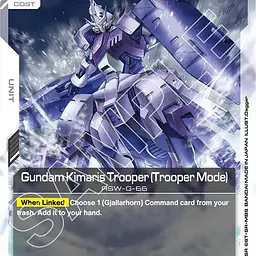 Gundam Kimaris Trooper (Trooper Mode) - Master
