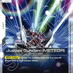 Justice Gundam (METEOR) - Master