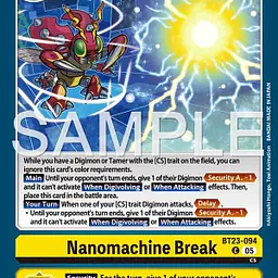 Nanomachine Break - Master