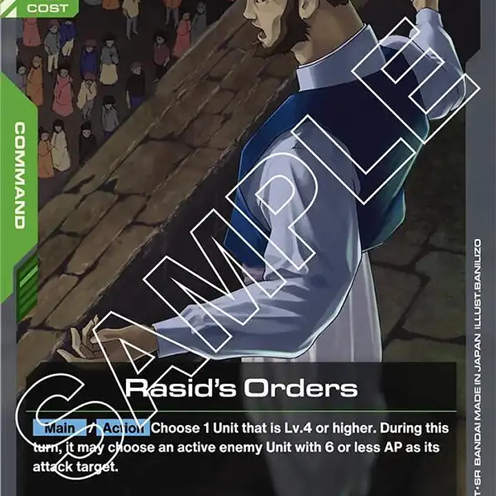 Rasid's Orders - Master