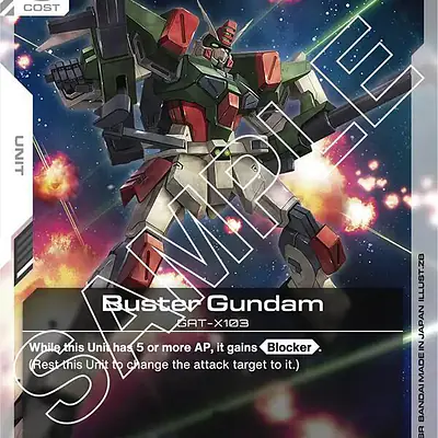 Buster Gundam imagen principal