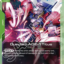 Gundam AGE-1 Titus (GD02-027) - Master