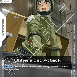 Unheralded Attack - Master