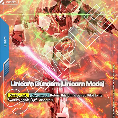 Unicorn Gundam (Unicorn Mode) (R+) imagen principal