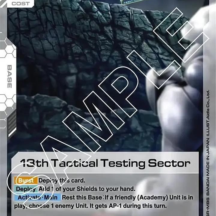 13th Tactical Testing Sector - Master