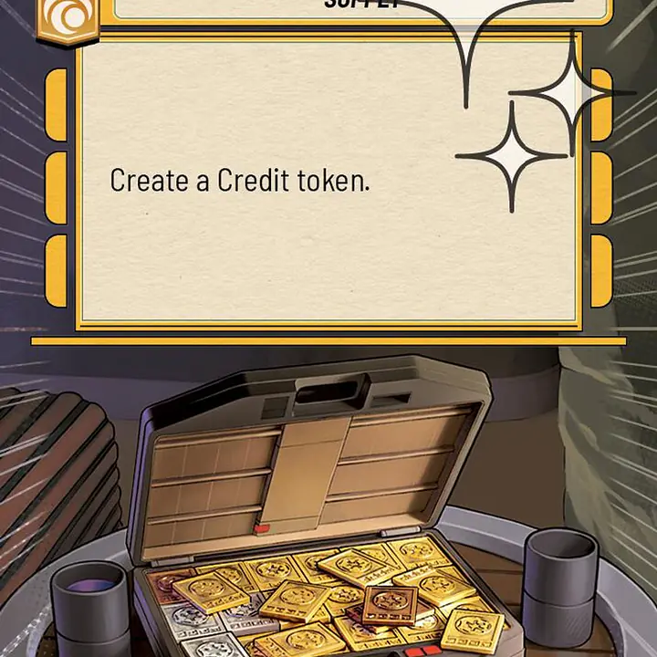 Unmarked Credits (Hyperspace Foil) - Master
