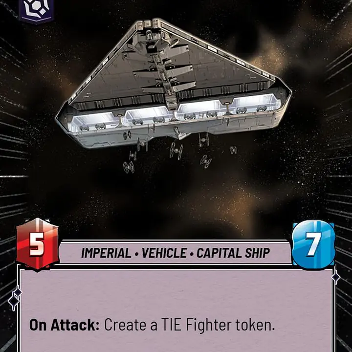 Quasar TIE Carrier (Hyperspace Foil) - Master