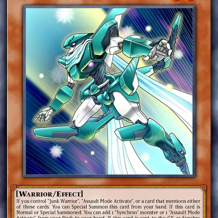 Assault Sonic Warrior (Near Mint) - Master