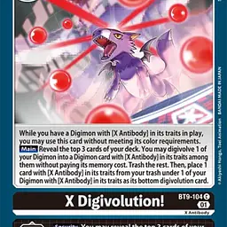 X Digivolution! - Master