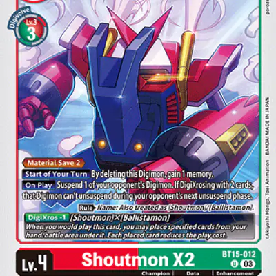 Shoutmon X2 imagen principal