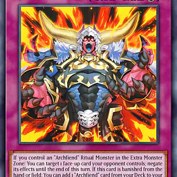 Archfiend's Fervor (Near Mint) - Master
