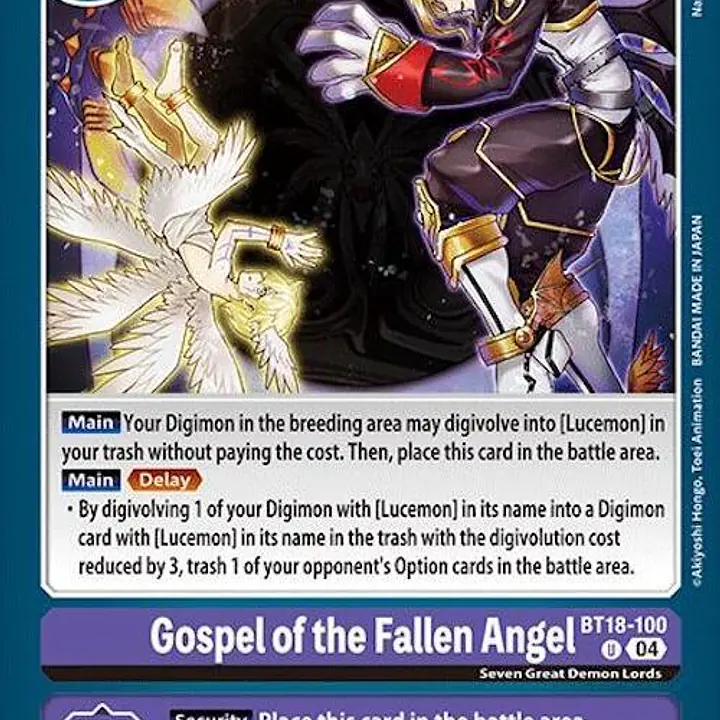 Gospel of the Fallen Angel - Master
