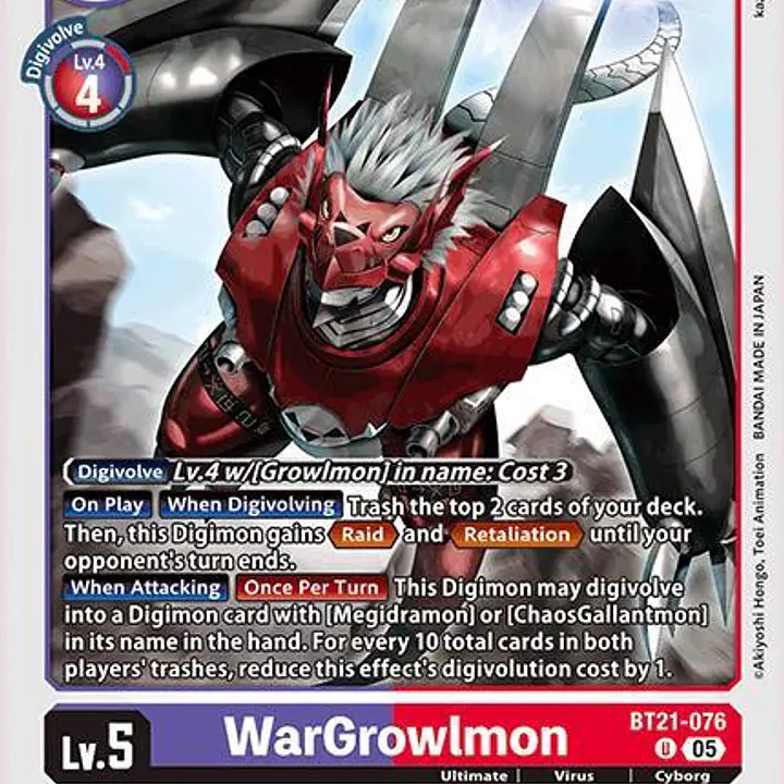 WarGrowlmon - Master