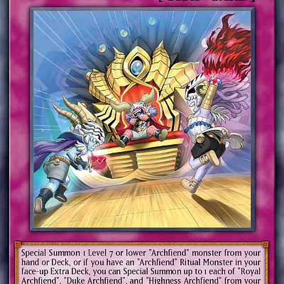 Archfiend Playtime imagen principal