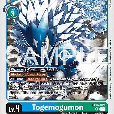 Togemogumon (Reprint) imagen principal