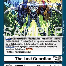 The Last Guardian (Reprint) - Master