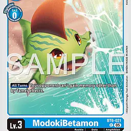 ModokiBetamon (Reprint) - Master