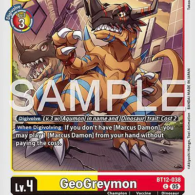 GeoGreymon (Reprint) imagen principal