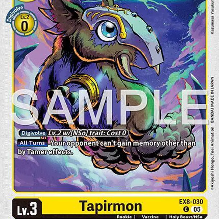 Tapirmon (Reprint) - Master