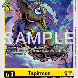 Tapirmon (Reprint) - Master