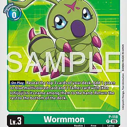 Wormmon (Reprint) - Master