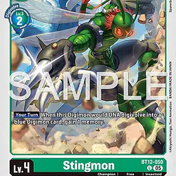 Stingmon (Reprint) - Master