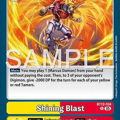 Shining Blast (Reprint) imagen principal