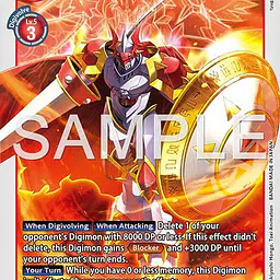 Gallantmon (Reprint) - Master