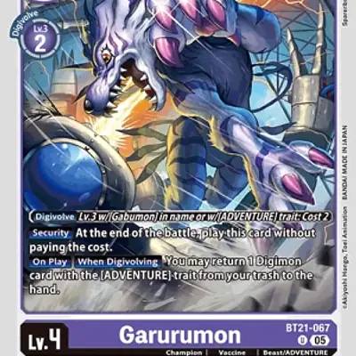 Garurumon imagen principal