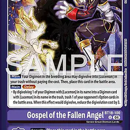 Gospel of the Fallen Angel - Master