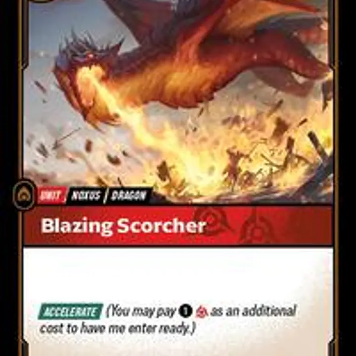 Blazing Scorcher - Master