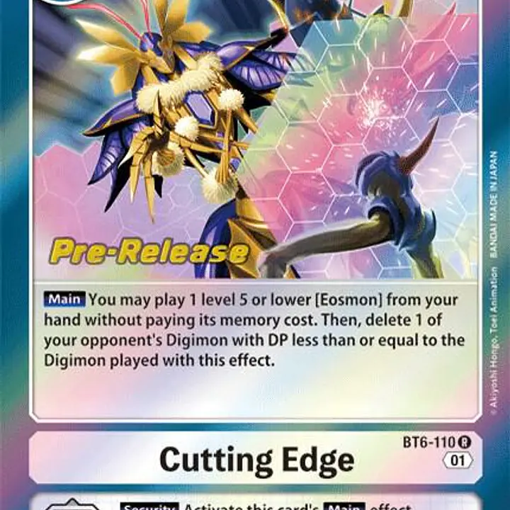 Cutting Edge (Pre-Release) - Master