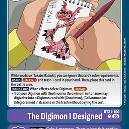 The Digimon I Designed (Near Mint) - Master