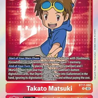 Takato Matsuki imagen principal