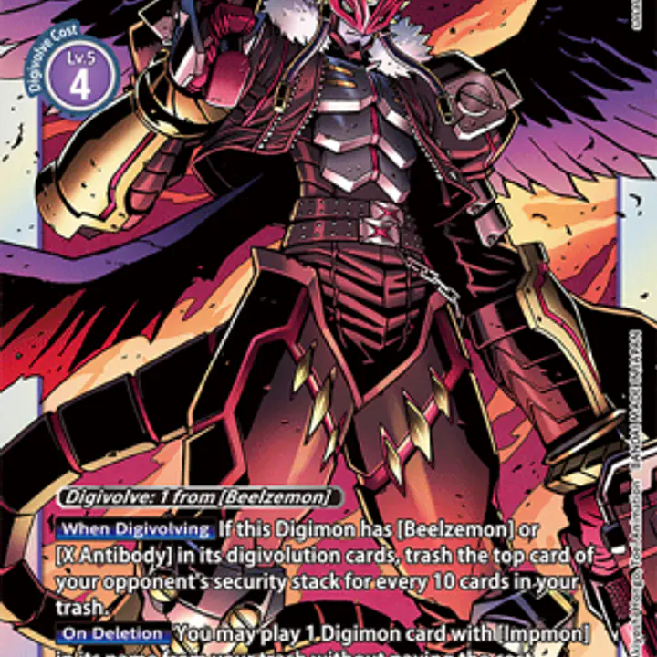 Beelzemon (X Antibody) (Near Mint) - Master
