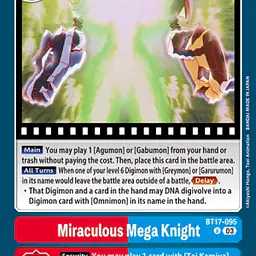 Miraculous Mega Knight (Near Mint) - Master